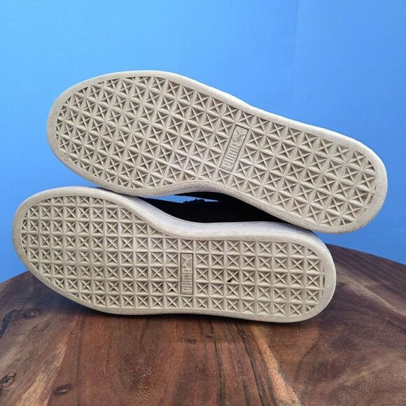 PUMA Suede Classic X Chain Trainers Black /White Sole Women’s 8.5 (EU39) - DESC - Picture 8 of 10